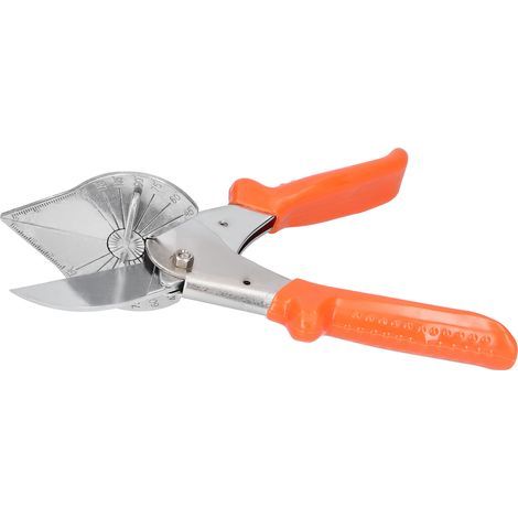 Cisaille d'angle multifonctionnelle, outil Portable, ciseaux pour tubes de goulotte en acier 45 ° 135 ° 81mm (1/5)