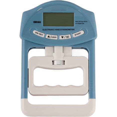 Dynamomètre électronique de préhension manuelle réglable, écran LCD, mesure de force pour sport et maison (1/5)