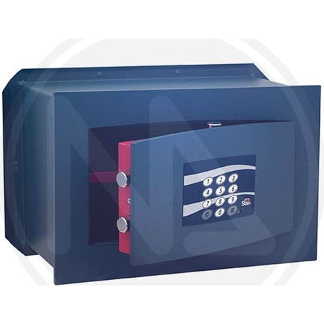CASSAFORTE A MURO ELETTRONICA L42 P28 H19,5CM (854A) MOTORIZZATA