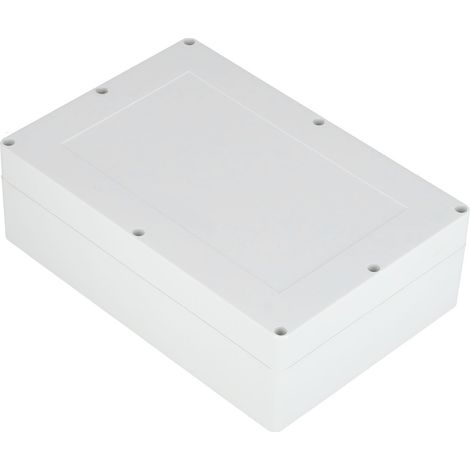 Boîtier de dérivation étanche ABS 380x260x120mm, Coffret électrique de câblage pour projets DIY, Boîte de jonction imperméable avec couvercle, Enceinte de protection électronique robuste (1/5)