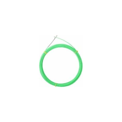 Tire-câble pour électriciens, tire-câble avec aiguille de 4 mm, tire-câble professionnel avec ressort de guidage, kit d'installation de câble rétractable en polyester, vert, T-Audace 10 (1/5)