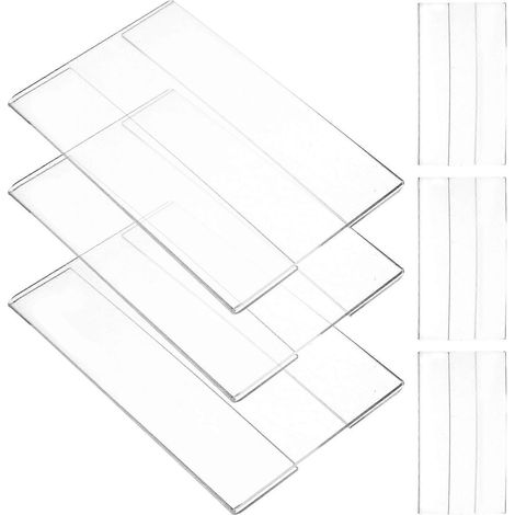 Ensemble de 30 présentoirs de produits en acrylique pour supermarchés (1/5)