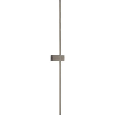 Applique murale moderne à led gea luce cynara ag fcyat2, titane, aluminium, silicone