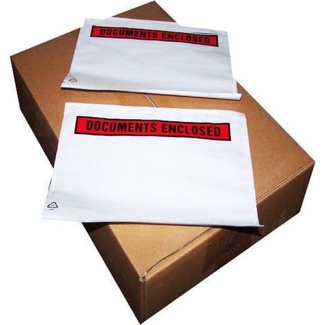 100 x A6 Printed Document Enclosed Wallets (112 x 162mm)