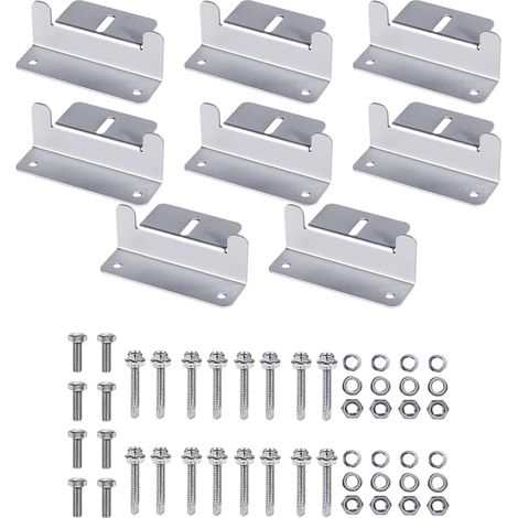 de fixation pour panneaux solaires en alliage d aluminium (1/5)