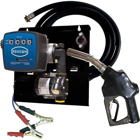 STATION FUEL 12V 60L/MIN FILTRE INDICATEUR COLMATAGE RENSON