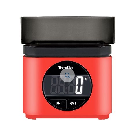 Bilancia da cucina Terraillon BA22MYTHIC70S Rossa in stile retrò (1/4)