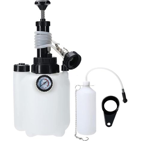 Purgeur de Frein, Outil Purge Liquide d'embrayage Frein Manuel avec E20 Adaptateur Universel -