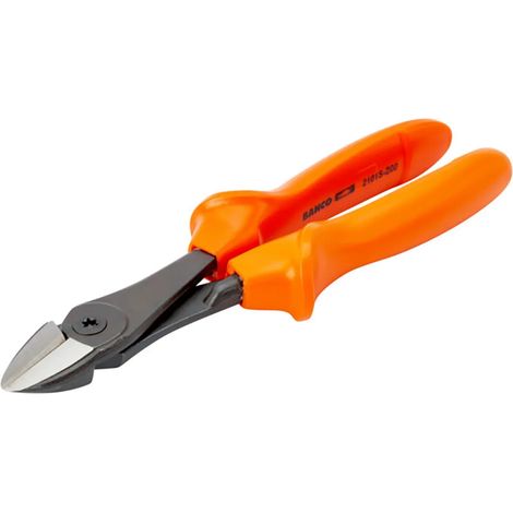 Pinza diagonale Bahco 2101s-200 isolata capacità taglio 4.5 mm