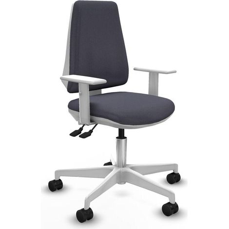 Piqueras y Crespo Silla de Oficina Gris Ergonómica