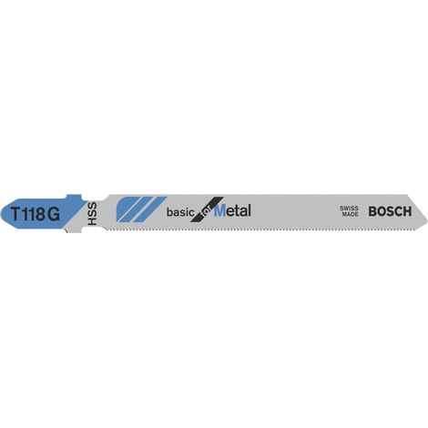 Bosch Stichsägeblatt T 118 G Basic for Metal