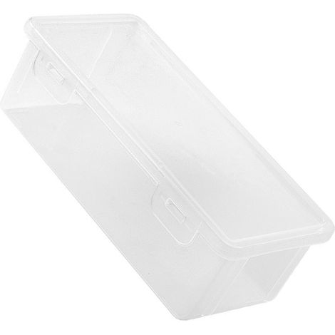Großes, transparentes PP-Etui für 90 Stifte Organizer für Büro- und Künstlerbedarf Tragbar und kompakt (6 x 9 x 19 cm) (1/5)