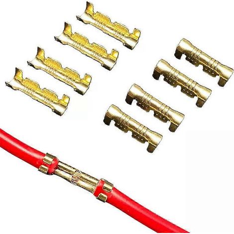 50 Stück, 100 Stück, 200 Stück Docking-Klemme, U-förmig, Klemmenanschluss 03 bis 15 mm², Klemmenblock, Doppelsteckverbinder (1/4)