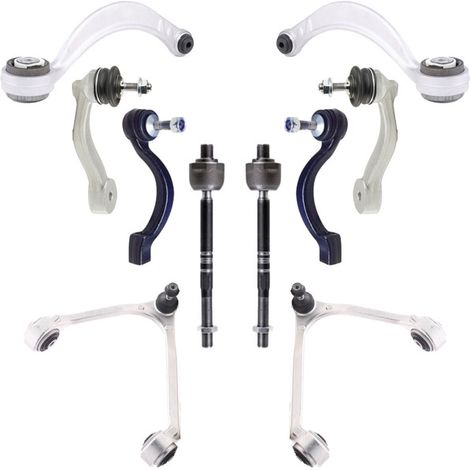 KIT BRACCIO OSCILLANTE 10 PEZZI COMPATIBILE CON JAGUAR S-TYPE II (X200) 2.5 V6 04.2002 - / Kit Sospensione Completo OE/OEM / Bracci Oscillanti + Testine Sterzo / Sostituzione Diretta OEM