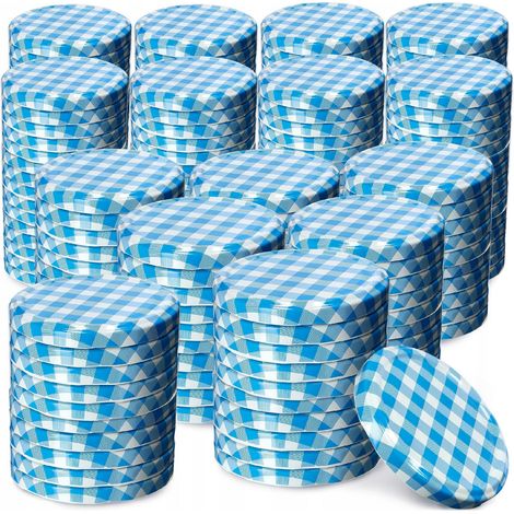 KADAX 200x Glasdeckel Fi 82 Kappen für Gläser Deckel Konserven (1/5)