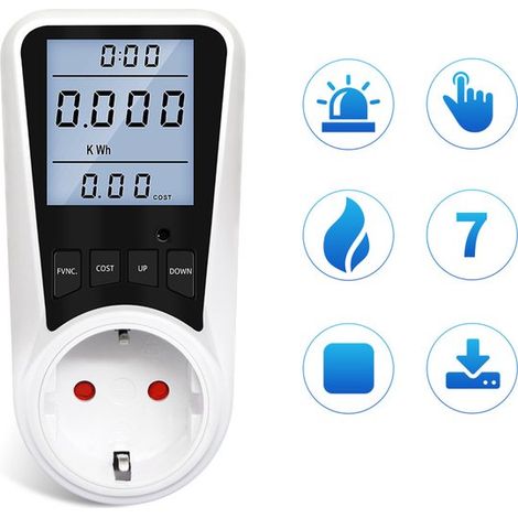 Compteur d'énergie,Compteur de consommation,Compteur de consommation d'énergie,Compteur P1,Compteur d'électricité (1/5)