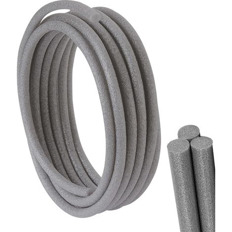 Fonds de Joint Ø6mm x 15M Joint Rond Cordon Etanchéité Polyéthylène Torique en Mousse pour Fenêtres Terrasses Seuils et Portes (Ø6mm) (1/5)