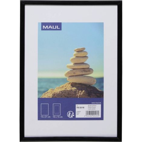 Maul 1935090 Cadre photo amovible Format du papier: 15 x 21 cm noir (1/3)