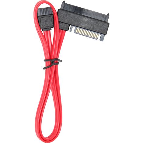 Câble adaptateur convertisseur SAS 29 broches vers SATA 7 broches, 0,5 m, avec port d'alimentation SATA 15 broches (1/5)