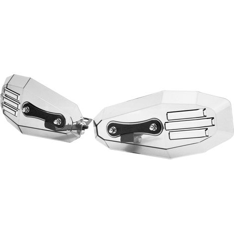 2-teiliger transparenter Motorrad-Handschutz, universeller Handschutz aus robustem Polycarbonat, Motorrad-Windschutzscheibenzubehör (1/5)
