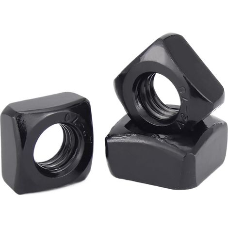 5 à 50 écrous carrés en acier inoxydable A2-70 304, galvanisés au (1/5)
