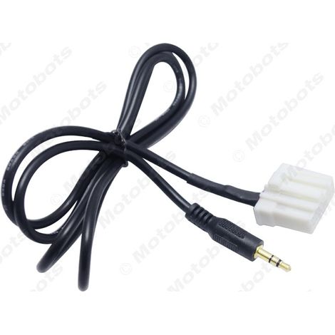 Compatible with original CD player AUX audio input cable (3.5mm) for Mazda 3, Mazda 6, Besturn B70, MX5, RX8 (1/4)