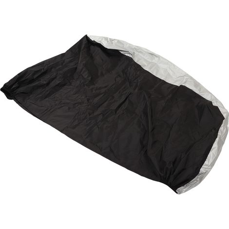 Housse de vélo imperméable et résistante au soleil avec ourlet élastique, idéale pour le rangement extérieur. Housse de pluie imperméable avec trou pour cadenas. Sac de rangement. (1/5)