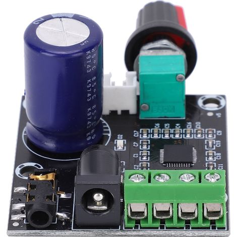 Verstärkerplatinenmodul Zweikanal 15Wx2 HD Hochleistungsverstärker PAM8610 12V für DIY-Tests (1/5)