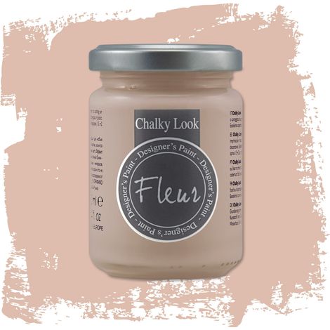 Fleur - Colori a base minerale - Fleur chalky look - effetto gesso 130 ml - scegli il colore / -/F13 Poweder Rose