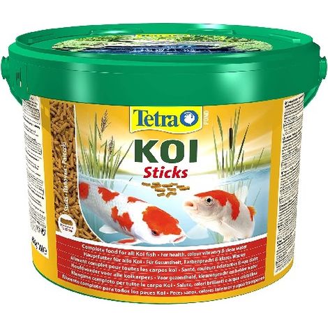 Bastoncini Koi di Tetra Pond, cibo per tende, pacco 2 x 10 l