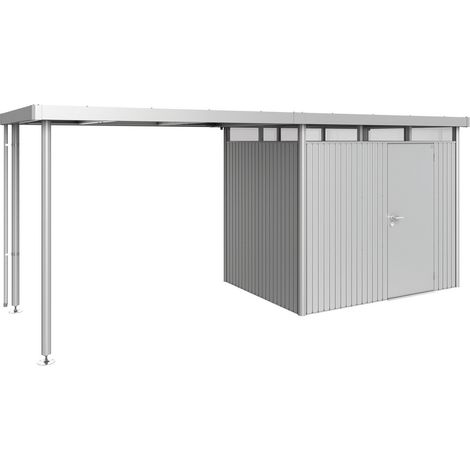 Tetto laterale casetta HighLine Misura H4 grigio scuro metallizzato (1/5)