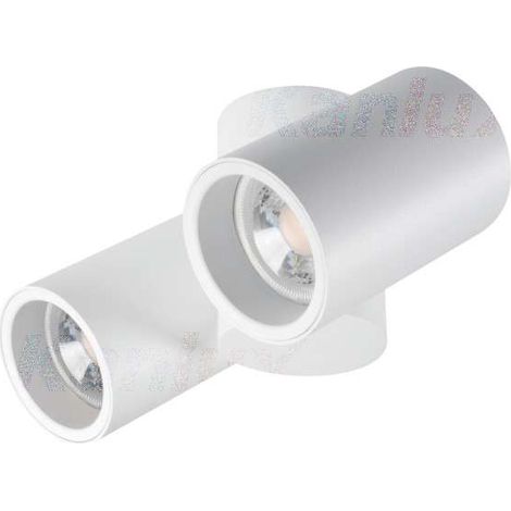Kanlux BLURRO plafonnier blanc avec deux spots orientables (1/5)