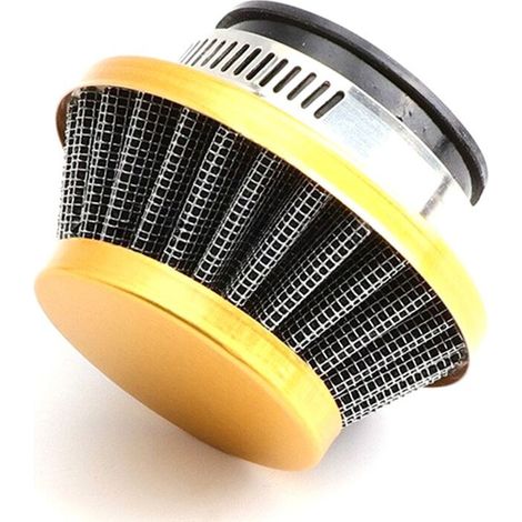 42-mm-Luftfilter für Offroad-Motorräder, Quads, 47/49 cm³, Gold-Aluminium-Upgrade-Kit. (1/2)