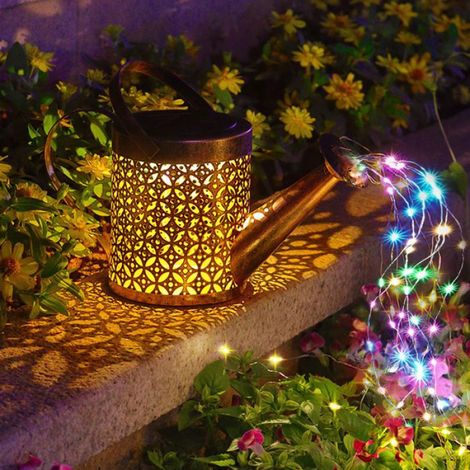 Arrosoir Lumineuse Solaire - - Étanche - 60 LED - Décoration Jardin - Rétro (1/5)