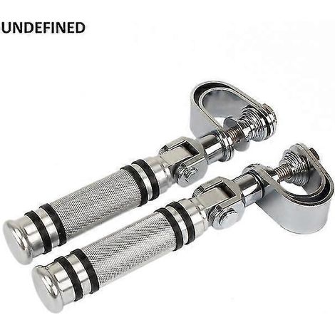 25 mm/32 mm Motorrad-Highway-Fußrasten, Sturzbügel-Klemmhalterung, Motorschutz-Fußrasten, Fußstützen für Harley Sportster, Softail, Chopper – D (1/5)