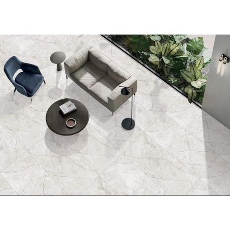 Carrelage rectifié 60x120 modèle MEDONNA GREY Mat - Paquet de 1.44 m2