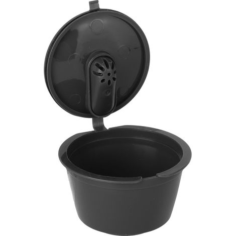 Capsules de café Dolce améliorées, filtre réutilisable, entonnoir à café rechargeable, noir, 51-100 ml (1/5)
