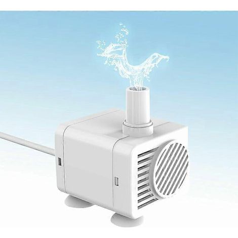 Pompe à eau DWW, compatible avec les fontaines à eau pour chats et chiens, compatible avec les modèles suivants (1/5)