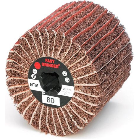 Ruote Lamellari Miste - Rosver - NTM D.100x50 G.6 Gr.80 - Conf.10pz