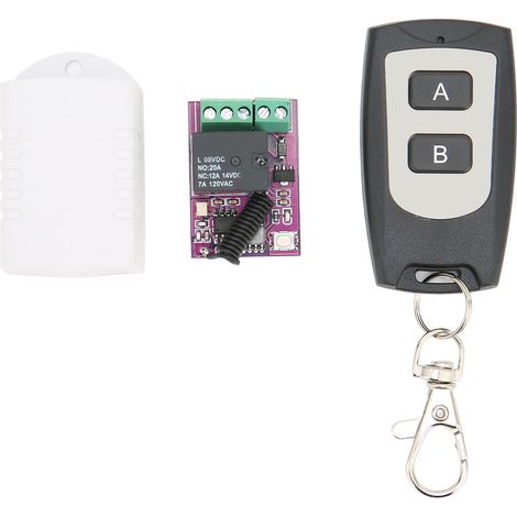 20A Mini-Fernbedienungsrelais-Schalter für elektrische Geräte und Haushaltsgeräte 5V (1/5)