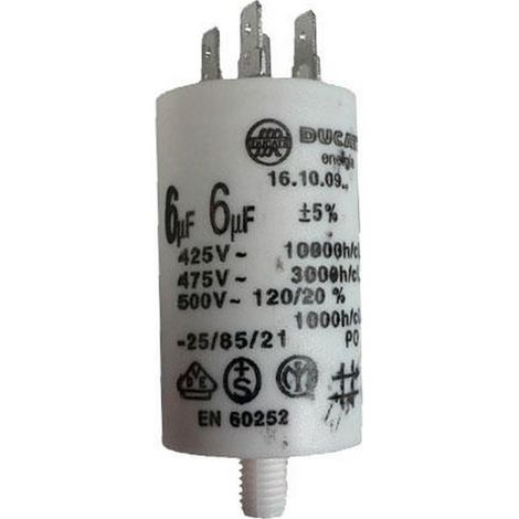 Condensatore 6MF 450V - Lavastoviglie - FAGOR - 1019323662734851494