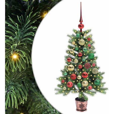 vidaXL Albero di Natale Verde 90 cm PE