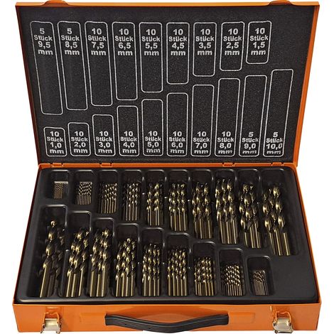 Projahn, Kit de forets hélicoïdaux ECO HSS-Co 5%, en magasin
