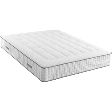 modams Optima Matratze 160x200 cm Weiß Wende-Komfort