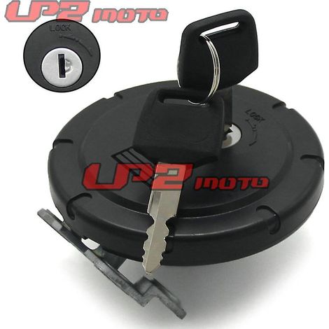 Suitable for Kawasaki KL110 KSR PRO KLX125 10-14 years fuel cap electric door lock seat bag lock sleeve lock( Fuel tank cap)