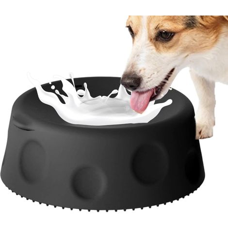 Boule À Lécher pour Chien Lécheur Interactif À Bille Roulante Anti-Ennui Gamelle Anti-Glouton Chat Chats Chiots Petites Moyennes Grandes Races Aliment Humide Viande Purée (1/5)