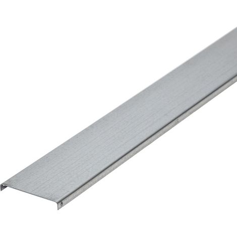 Couvercle pour caniveau de câble 100 x 2000 mm non perforé galvanisé