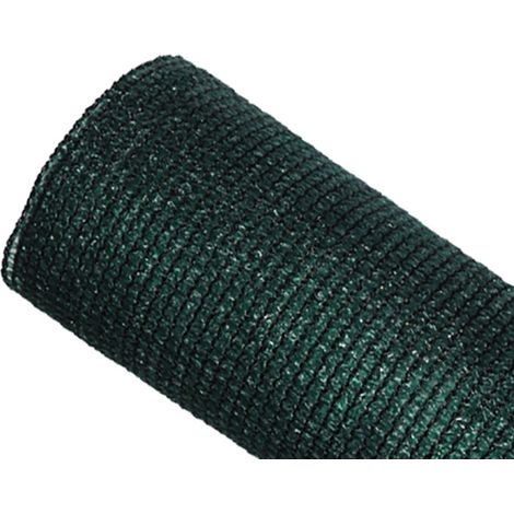 Maillestore – Brise-vue occultant 85% vert/noir 1m x 3m – PEHD traité anti-UV – Résistant à l'humidité et au soleil – Sans boutonnières