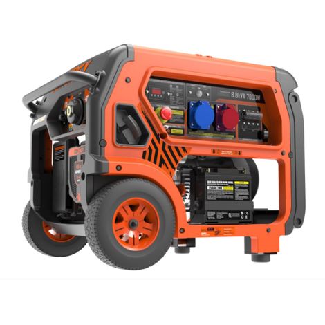 GENERGY Groupe électrogène FORMIGAL 7000W monophasé et triphasé démarreur électrique (1/5)