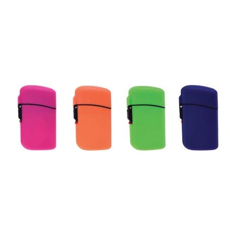 ACCENDINO RICARICABILE JET FLAME SURF - PIEZO ANTIVENTO COLORI MIX- 20 pezzi